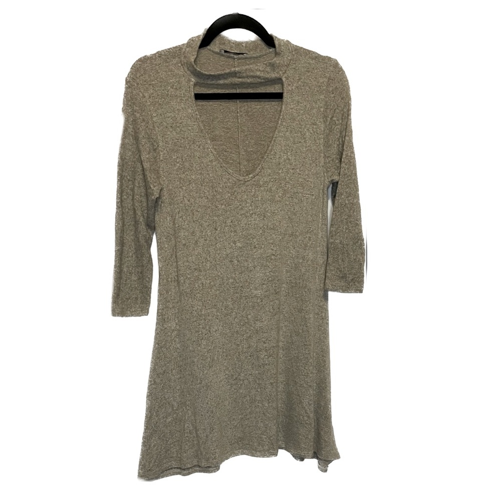Acemi Cozy Rayon Knit Shift Dress Vintage Y2K